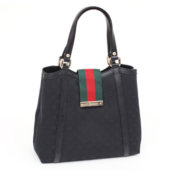 グッチ GUCCI バッグ コピー ハンドバッグ 233607 F4CBG 1060 GGキャンバス NEW LADIES WEB ニュー レディー ウェブ ブラック/グリーン/レッド